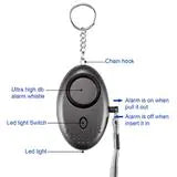 Multi-Function Personal Alarm with Flashlight for Women